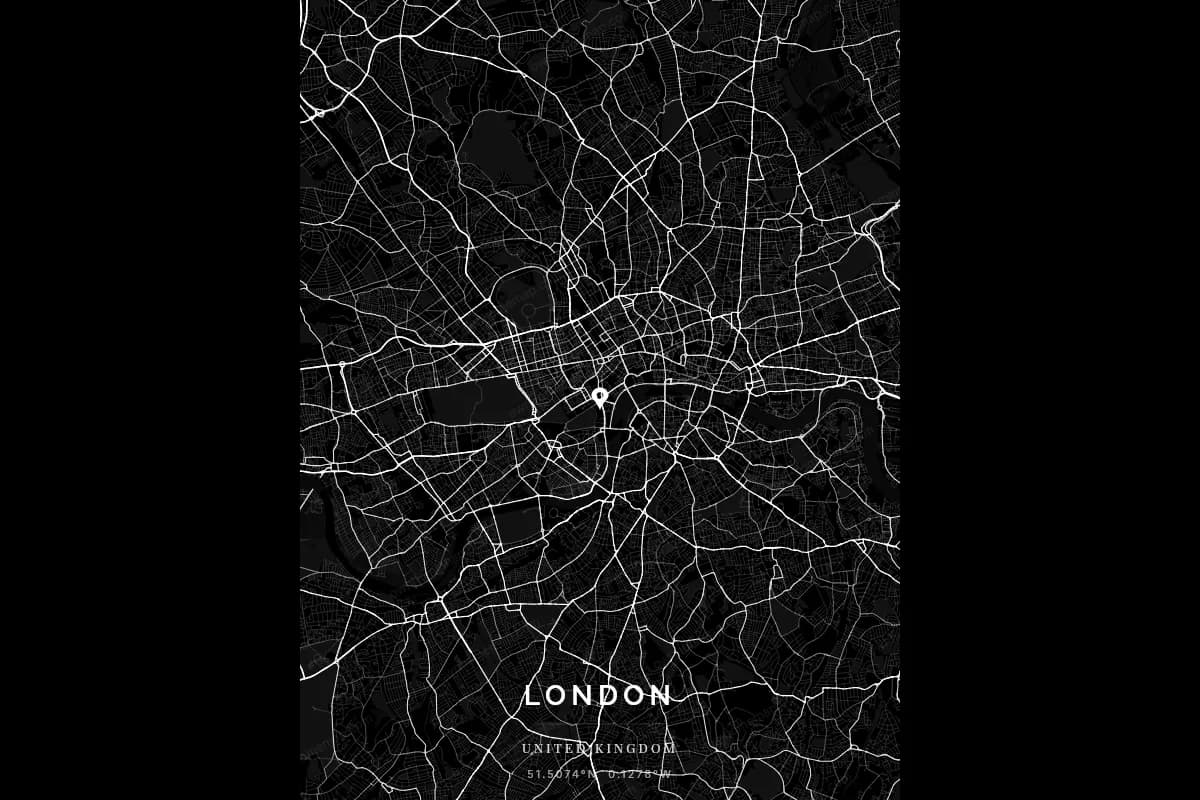 Comparativa de los mejores sitios de posters de mapa de ciudad