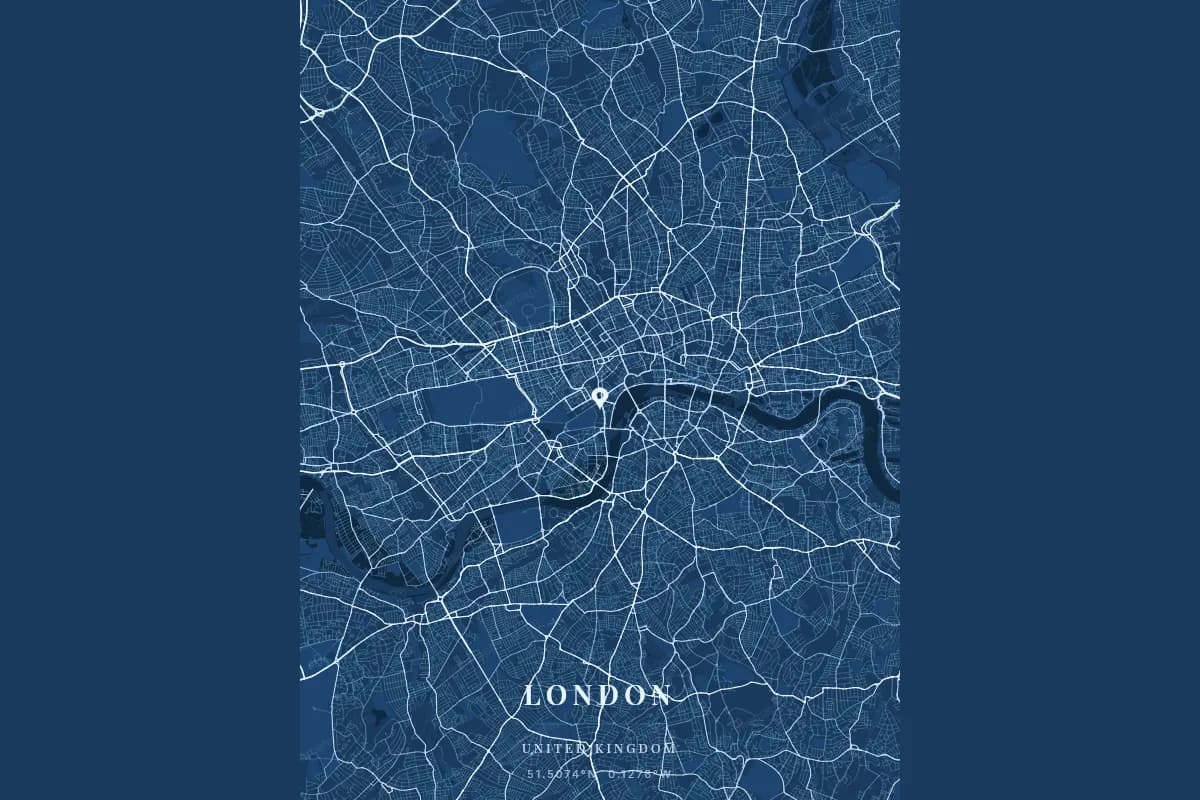 Poster de carte digital comme cadeau de dernière minute