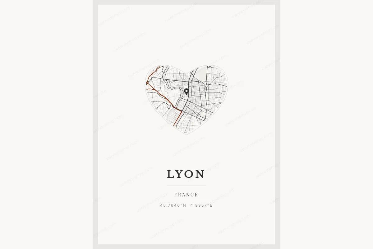 Poster de carte en hommage à un animal de compagnie