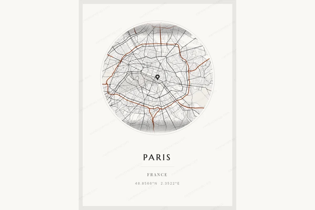 Poster de carte comme hommage mémorial