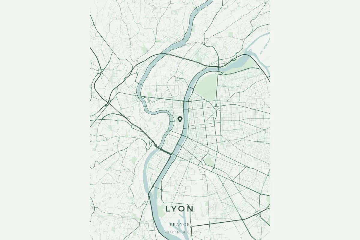 Poster de carte fait maison avec une approche DIY
