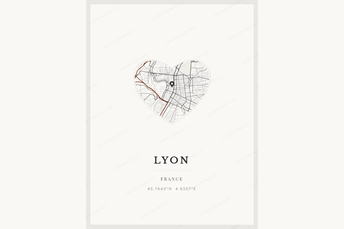Poster de carte en hommage à un animal de compagnie